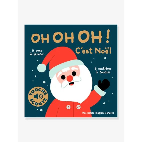 Livre à écouter – Oh oh oh ! C&rsquo;est Noël – GALLIMARD JEUNESSE rouge