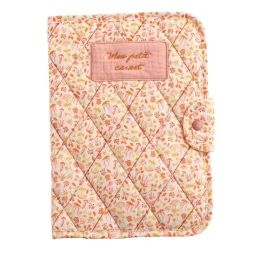 Protège Carnet Santé En Coton Rose Rose