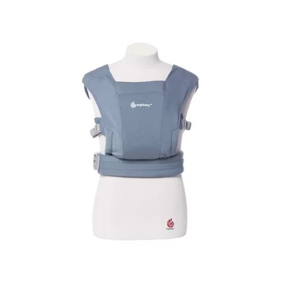 Porte bébé Embrace bleu gris