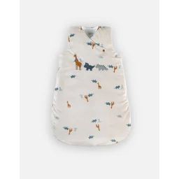 Gigoteuse Imprimée En Veloudoux Beige