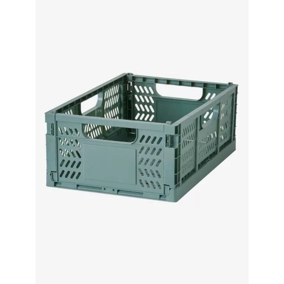 Caisse pliable (L) vert sauge