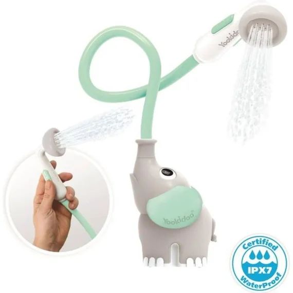 Jouet De Bain – Yookidoo – Douchette Elephant – Vert – Bébé – Mixte – 0 mois – Naissance – Plastique vert