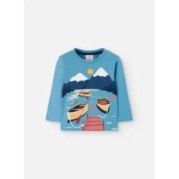 T-shirt Tricot Bleu