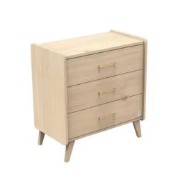 Commode 3 Tiroirs Arty Marron