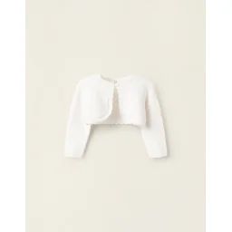 Gilet En Maille En Coton Blanc