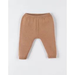 Legging En Tricot Bio Fin Marron