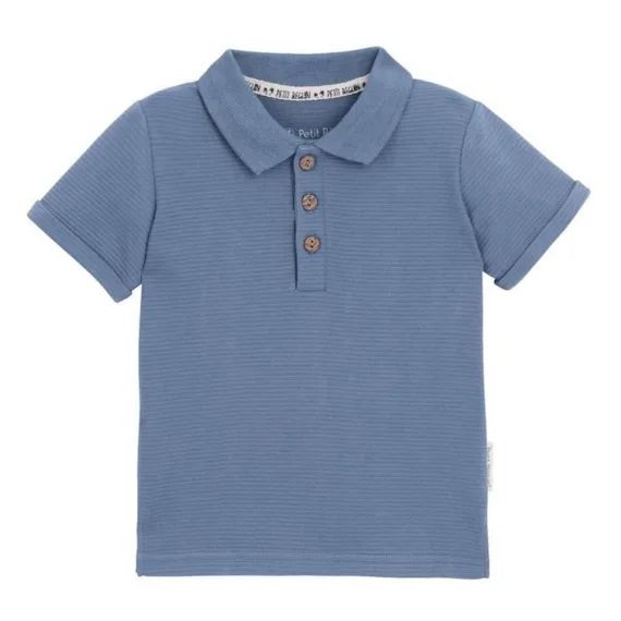 Polo Garçon Biarritz Bleu