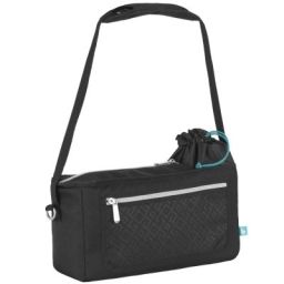 Sac à poussette avec poche isotherme Noir
