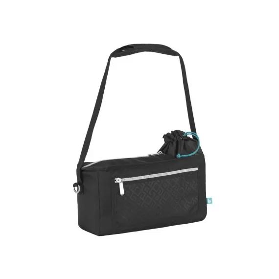 Sac à poussette avec poche isotherme Noir