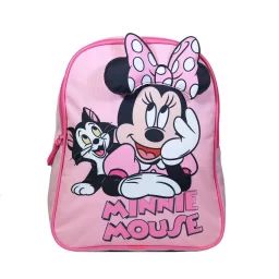 Sac À Dosavec Détails 3d Noeud Disney Minnie Chat Rose