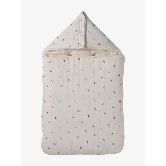 Nid d&rsquo;ange en gaze de coton cherry
