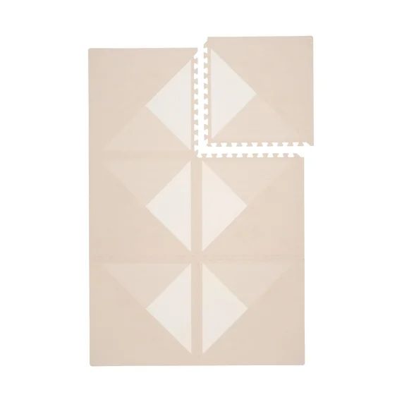 Tapis De Jeu Haven Beige Losange
