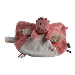 Peluche – Noukie&rsquo;s – Joy la dragonne – Mixte – Rose – Bébé – 0 mois – Naissance – Non – Peluche rose
