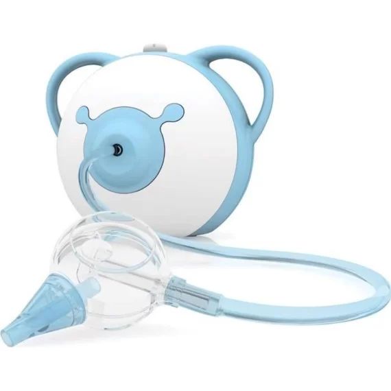 Mouche-bébé électrique NOSIBOO PRO 2 – Aspiration contrôlée – Dès la naissance – Bleu bleu