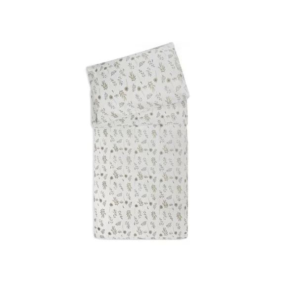 Housse de couette + taie d&rsquo;oreiller Wild Flowers (100 x 140 cm)