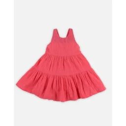 Robe fine bretelles rose