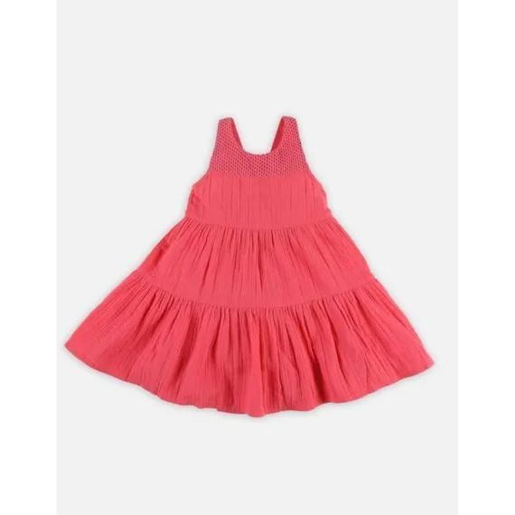 Robe fine bretelles rose