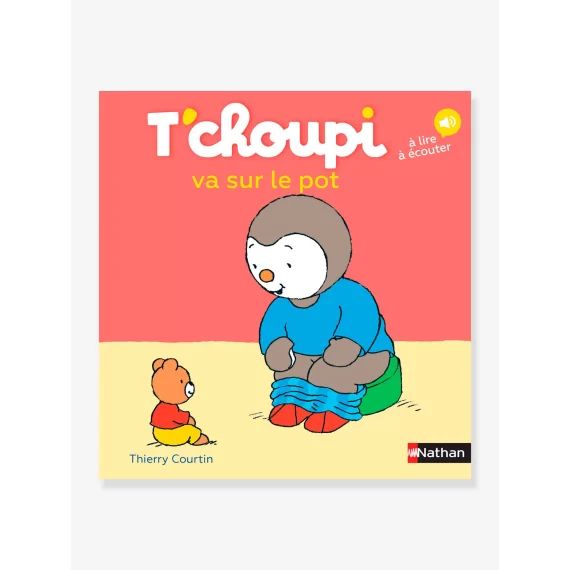 Livre T&rsquo;choupi va sur le pot NATHAN multico