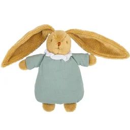 Peluche lapin nid d&rsquo;ange vert céladon (20 cm)