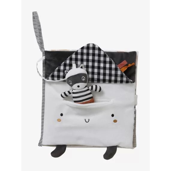 Livre géant + peluche MES PETITS JOUETS multicolore
