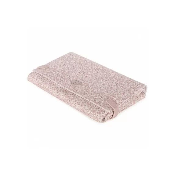 Tapis à langer Flower mellow rose