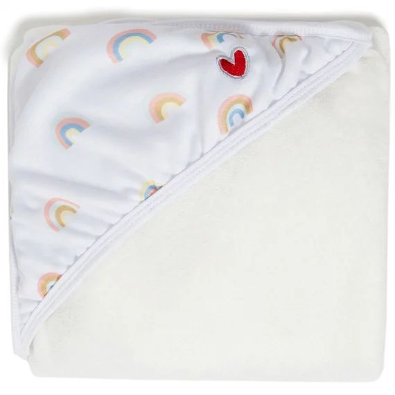 Serviette tablier de bain papillon Arc-en-ciel (108 x 107 cm)
