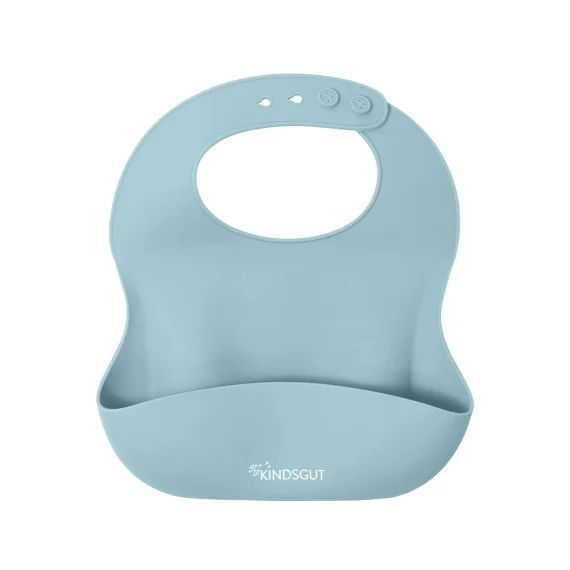 Bavoir Bébé En Silicone Aquamarine