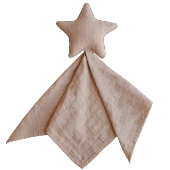 Doudou plat étoile Natural
