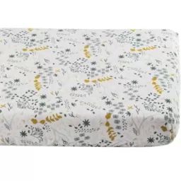 Drap housse en coton bio Yukari (70 x 140 cm)