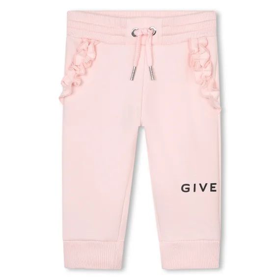 Pantalon molletonné Fille Rose