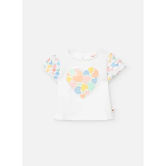 T-shirt Stretch Blanc