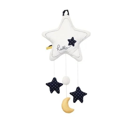 Suspension Deco Murale En Polyester Blanc Blanc