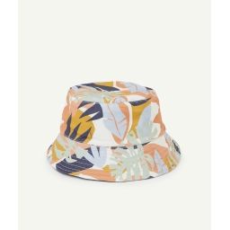 Bob bébé garçon en coton réversible bleu et imprimé –  – Soldes