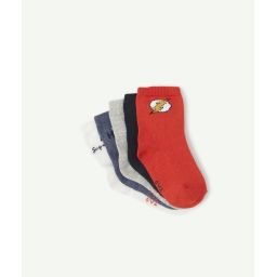 Lot de 5 chaussettes super-héros bébé garçon –  – Soldes