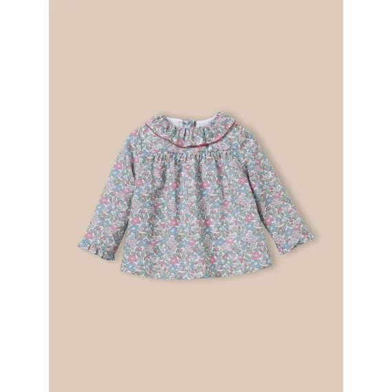 Blouse En Tissu Liberty Lib Besty Berry