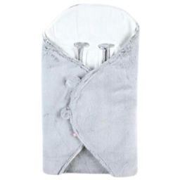 Couverture nomade Mix & Match gris clair