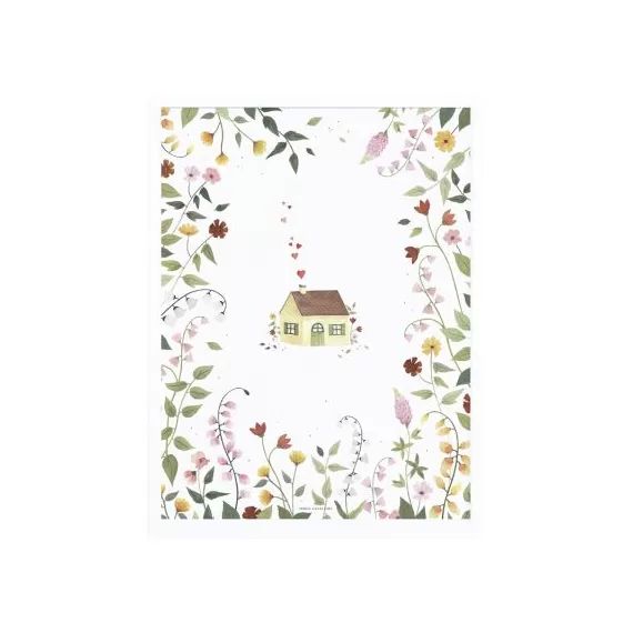 Affiche maison Queyran (30 x 40 cm)