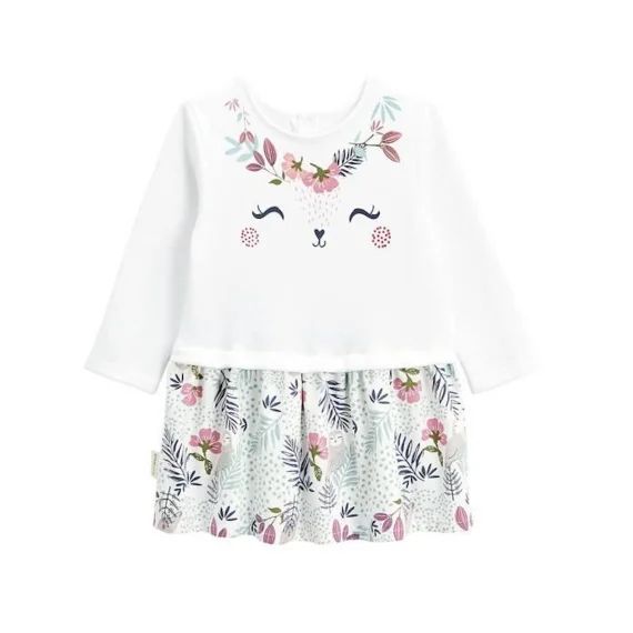 Robe Bébé Fille Naya Blanc
