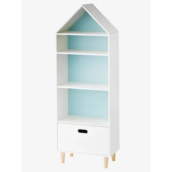 Meuble de rangement maison 5 cases Kabine blanc