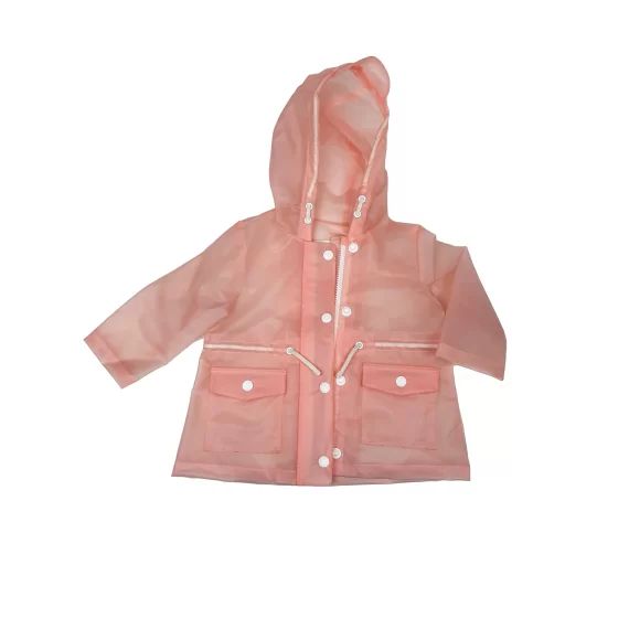 Manteau de pluie fille 9/12 mois
