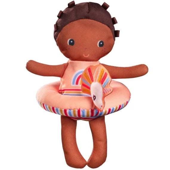Poupée De Bain Léna Marron, Rose