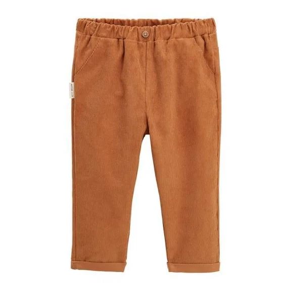 Pantalon Bébé En Velours Côtelé Malo Marron