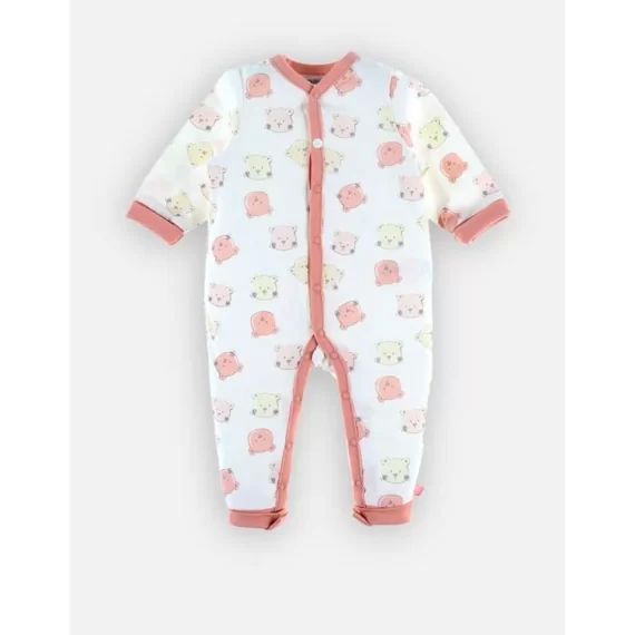 Pyjama Combi Longue Iconique Rose