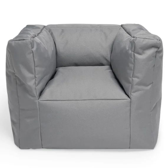 Fauteuil Pouf Enfant Gris