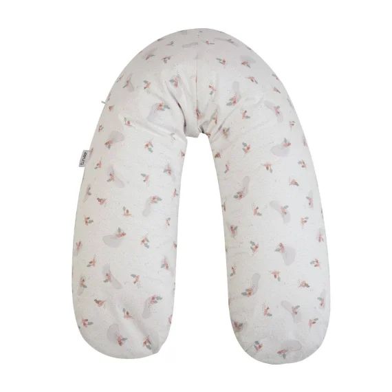 Coussin D&rsquo;allaitement Et De Grossesse Éponge Noisette