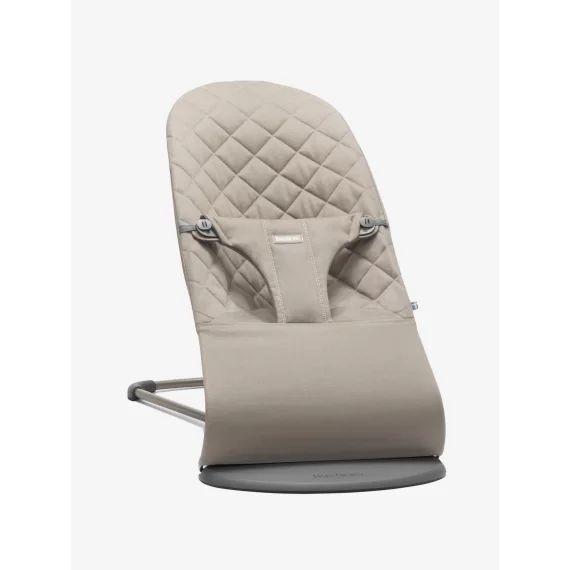 Transat Bliss en coton BabyBjörn gris sable