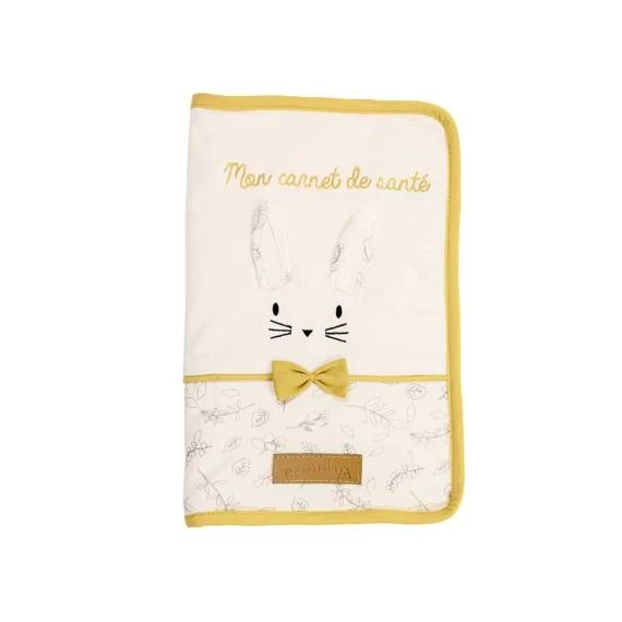 Protège carnet de santé lapin Leafy Bunny