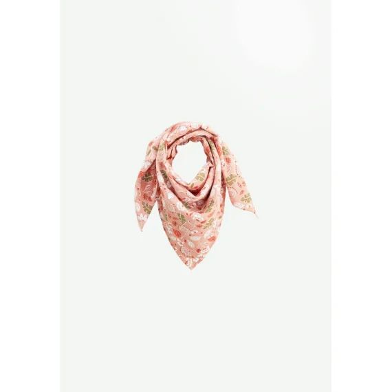 Foulard Adulte En Gaze De Coton Mindanao Rose