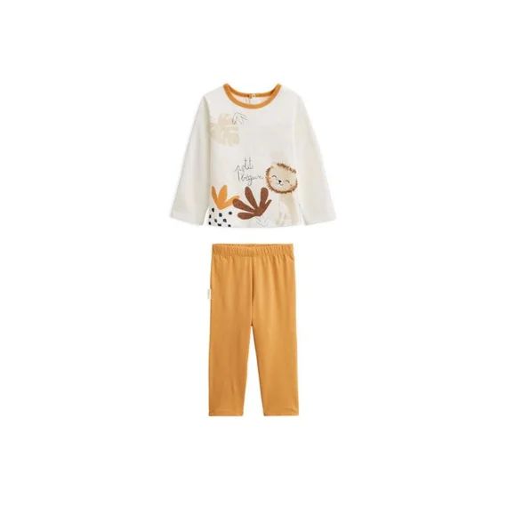 Pyjama Bébé 2 Pièces Amazonia Blanc