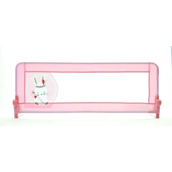 Barrière De Lit Filet 2 En 1 Rose